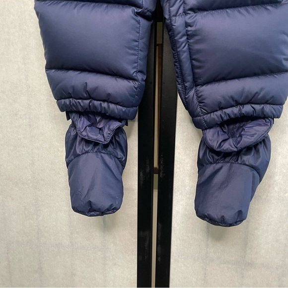 Ralph Lauren Toddler 12M Navy Blue Puffer Snow Suit W/ Gloves And Booties - Picture 5 of 12